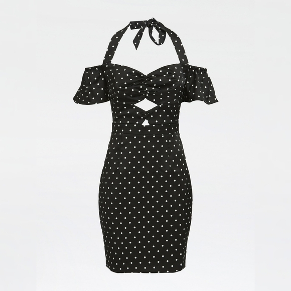 Guess Snug-fit polka dot dress - Picture 4 of 15